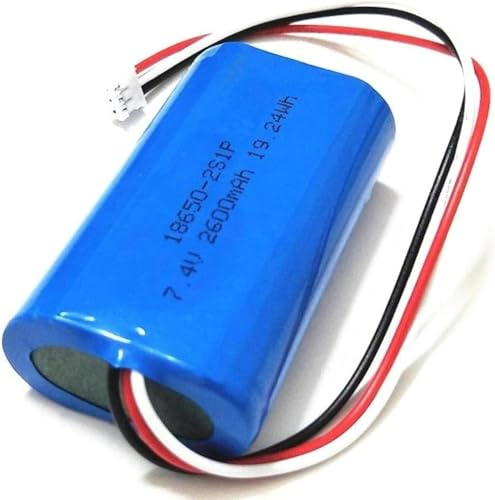 Batería De Iones De Litio De 7,4 V Y 2600 Mah 2s1p 18650 Batería De Repuesto Recargable con Enchufe Xh-3p