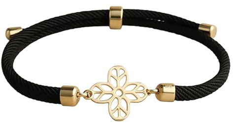 Salia Gold Paris Bracelet Femme Or 18 Carats (750) – Design Élégant Ajouré 0.26gr – Personnalisable - Bijou Luxe avec Certificat d’Authenticité – Cadeau Femme Anniversaire/Saint-Valentin