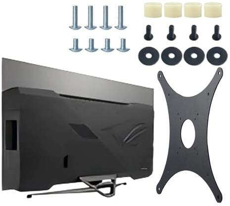 VESA-Halterungsadapter, kompatibel mit ASUS, ROG Swift OLED PG42UQ PG42U PG48UQ PG48U 75x75 100x100 200x200 Monitorarme