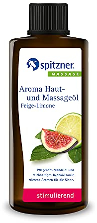 Spitzner Aroma Haut- und Massageöl Feige-Limone, 190 ml