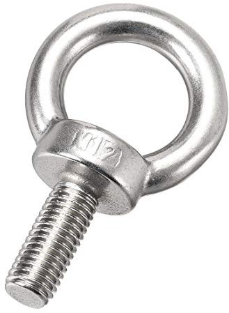 sourcing map 2Stk.Ringschraube M12 x 30mm Außengewinde 304 Edelstahl zum Aufhängen