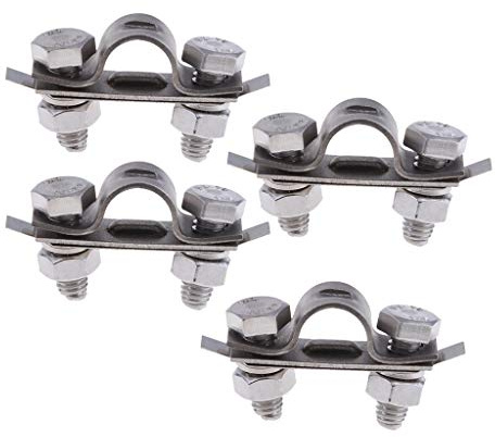 4pcs Kit Serre-câble Et D'accélérateur Pour Bateau - Acier Inoxydable 304