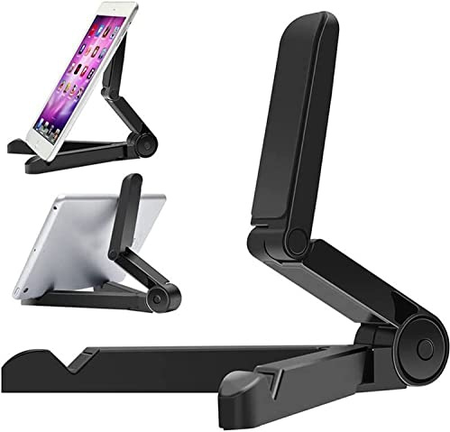 Retoo Universal Tablet und Handy Halterung Ständer mit Winkel verstellbar, Tragbarer E-Reader Stand Halter für 11 Zoll Bildschirm, kompatibel mit iPad Air 3, iPad Pro, MediaPad, Galaxy Tab