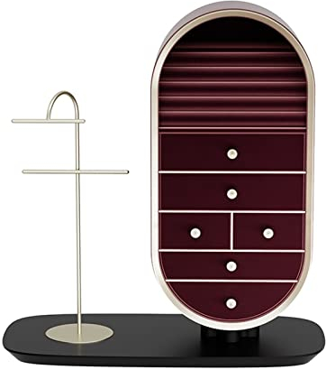 jinyi2016SHOP Schmuckschatulle Luxus Schmuckkiste Vintage Schmuck Schrank Armoire, wunderschöne Schmuck Organizer Große Kapazität Schmuck Organizer for Frauen Mädchen Schmuckschrank