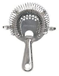 Cocktail Strainer Stainless Steel Bar Strainer Professional 4 Prong Strainer