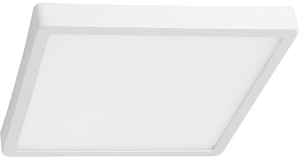 EGLO LED Deckenlampe außen Argolis 2, Außenleuchte für Wand und Decke | Outdoor Deckenleuchte aus Metall und Kunststoff in Weiß, warmweiß, IP44, 28,5 cm