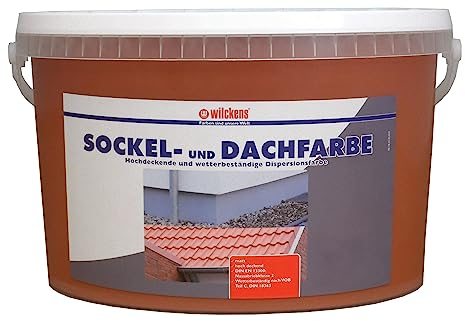 Wilckens Sockel- und Dachfarbe matt, 2,5 l, Ziegelrot