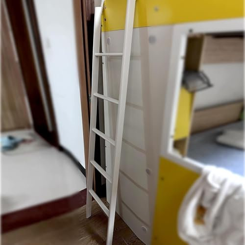 QLXYYFC Échelle De Lit Superposé, Lits Superposés Jumeaux Suspendus avec Crochets, Échelle De Décoration Côté Lit pour Camping-Car, Maison, Dortoir, Loft