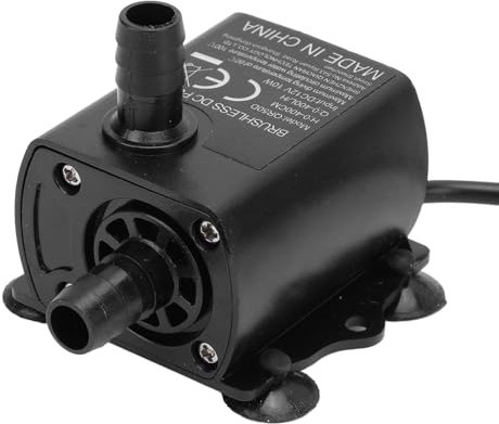 OPPWONG Mini-Wasserpumpe, DC 12 V, 10 W, Tauchwasserpumpe, 12 V, Wasserpumpe, Brunnenpumpe, Wasser, Gartenteichpumpen für Aquarium, Brunnen, Computer, Wasserkühlsystem