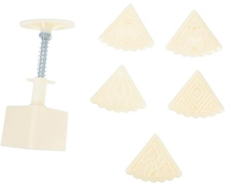 CIYODO Moldes Triangulares Resistentes Moldes Para Hornear Suministros De Pastelería