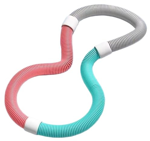 Anillos de Ejercicio, aro infinitos ponderado Suave, Equipo de Entrenamiento Plegable silencioso para Oficina en casa
