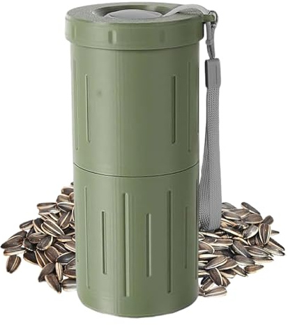Vgvgaj Spuckbecher Für Sonnenblumenkerne - Leichte Snackschale,Reisebecher Für Snackschalen,Für Auto, Wandern, Camping, Sport, Spiel, Reisen, Angeln,