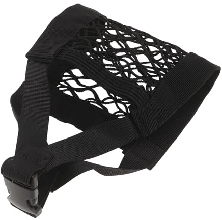 Abaodam Mesh Drawstring Pickleball Bag Organizer Portable Breathable Net Storage with Clip for Paddle Equipment Travel Carry Bag for Pickleball and Tennis Ball Storage