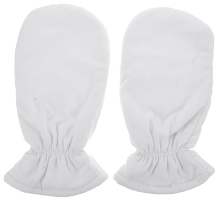 MAGICLULU Guantes de Cera Humectantes para Manos 30x15 Cm, Guantes Spa Flexibles Aceite Esencial, Calentadores Térmicos para Cuidado y Reparación de Piel Seca en Tratamientos de Belleza