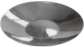 Officina Alessi 90041 Corbeille Basse Acier Argent 29,00 x 29,00 x 3,20 cm