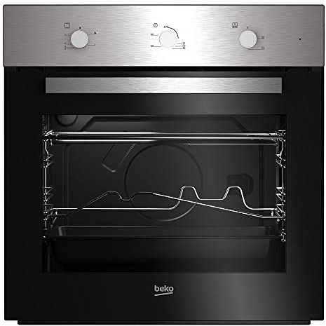 Beko BIGT21100X forno Forno elettrico, Forno a gas naturale 72 L 2250 W Nero, Acciaio inossidabile A+