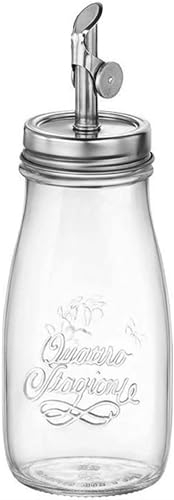 Bormioli Bottle 40 cl with oil cap, diameter of the capsule 56 mm, four seasons the genietti