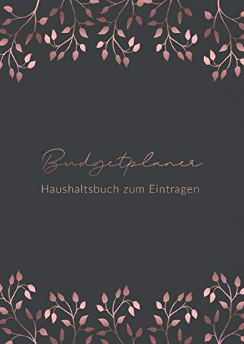 Budgetplaner • Haushaltsbuch zum Eintragen: Persönlicher Finanzplaner und Budget-Planer zum Ausfüllen • Din A4 Format • Einfach und leicht zur Handhabung