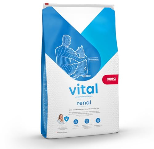 MERAVITAL Renal (3 kg), cibo per cani secco, facile da digerire per cani adulti con insufficienza renale