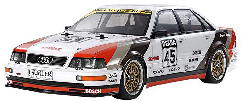 TAMIYA 1:10 RC Modell V8 Tourenwagen (TT-02), ferngesteuertes Auto, RC Fahrzeug, Modellbau, Bausatz zum Zusammenbauen, Hobby, Basteln