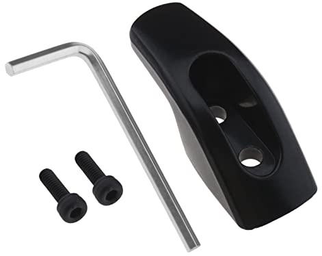 YINETTECH Folding Hook Hanging Buckle Hanger Front Hook Compatible with NineBot Segway ES1/ES3/ES4/ES5/E22/E25 Electric Scooter Models Replacement Parts Black