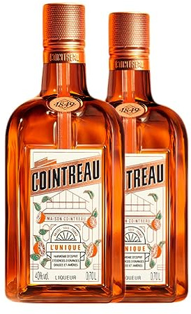 Licores Cointreau 70 cl (Caja de 2 Botellas de 70 cl)