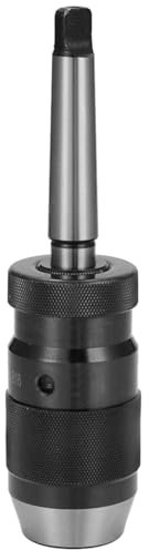 Mulcort Mandrin de forage auto-serrant robuste,avec poignée Mandrin auto-stop à changement rapide intégré MT-B16 Plage de serrage 1-16 mm B16 MT2 Serrage automatique pour