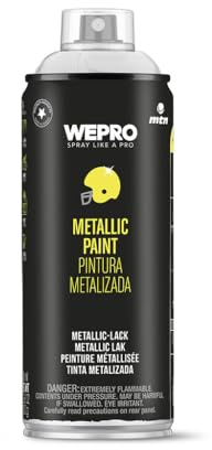 Montana Colors MTN PRO Pintura Metalizada Blanco Perla, Spray 400ml