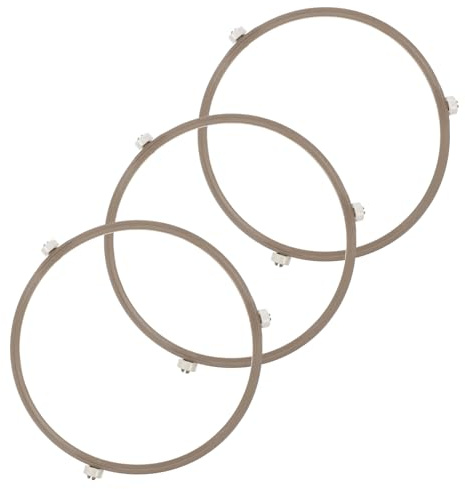 Alipis Lot de 2 Supports Rotatifs pour Four à - Support à Rouleaux en Plastique pour Plaque de Verre 3 Pièces