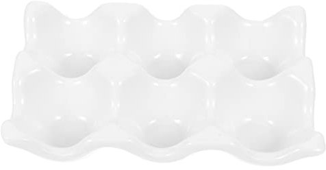 OFFSCH Egg Storage Cup Modern Egg Organizer Tray Boiled Rack Elegant Kitchen Serving Tray