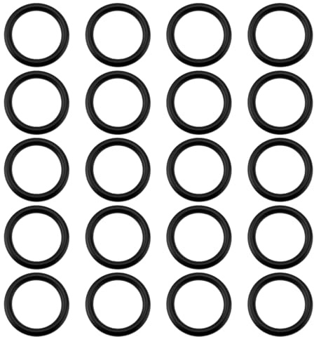 Create idea 20 Stück O-Ring-Dichtungen 19 X 14 X 2,5 Mm NBR70 Nitrilkautschuk für Mechanische Teile Hydraulische Und Pneumatische Felder System