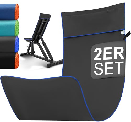 Jokisa 2 Piezas Toalla de Microfibra, 120x50 cm Toalla Gimnasio, Absorbente y de Secado Rápido, Ultraligera, Ideal para Gym, Viaje, Deporte, Playa, Camping, Yoga y Sauna (Gris)