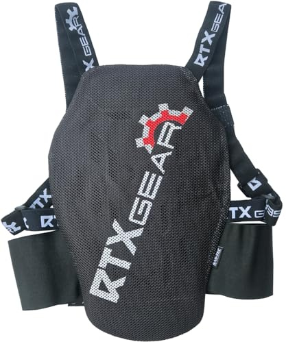 RTX Freelite SAS-TEC - Protezione dorsale per schiena, CE UKCA livello 2, imbracatura per moto, mountain bike, snowboard, sport estremi (Forcefield Isolator)