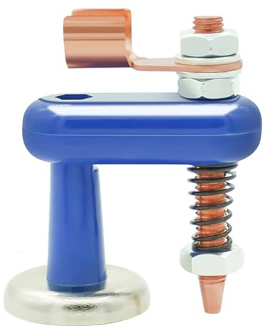 Zasdvn Pinza De Soldadura Magnética Con Apoyo A Tierra - Cabeza de Soldadura Magnética | Herramienta Ajustable Robusta Para Sujetar En Proyectos Manuales Y Estructura