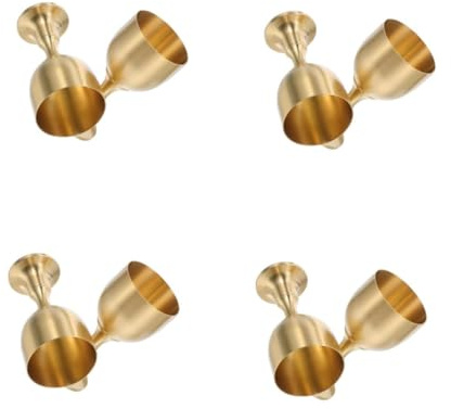 ABOOFAN 8 Pezzi Bicchieri Vintage in Calici da Vino Medievali Mini Comunione per Bar Casa Feste Matrimoni Decorazioni Stile Antico