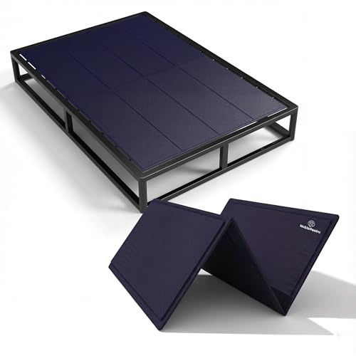 Imperijade 10mm Bunkie Board (60”x76” Queen Size) | Heavy Duty Wood, Low Profile Bed Support,Breathable, Noise Minimizing, Moisture Resistant | Bed Support Board, Fodable Box Spring Support Slat