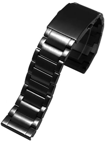 JVEIWAD 24 mm 26 28 Schwarz Silber Gold Edelstahlarmband Herren-Uhrenkette aus massivem Metall, kompatibel mit DIESEL DZ7333 DZ4344 Armband