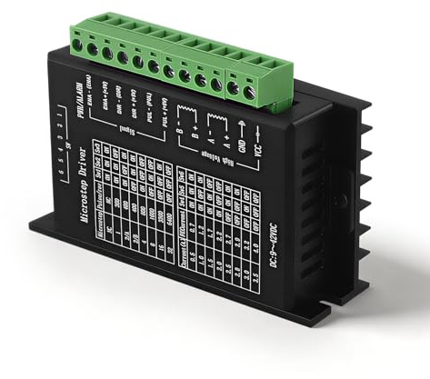 Schrittmotortreiber TB6600 4A 9-42V Schrittmotor Stepper Driver Geeignet 42/57/86 Typ 2/4 Phasen Schrittmotor für 3D Printer Drucker/CNC-Controlle - 1pcs
