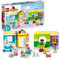 LEGO 10992 DUPLO Spielspaß in der Kita, Lern-Spielzeug für Kleinkinder ab 2 Jahren, Set mit Bausteinen und 4 Figuren inkl. Vorschullehrerin