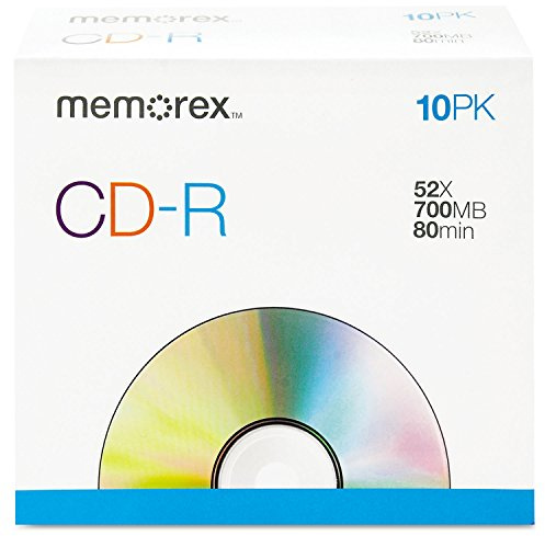 Memorex 700MB 52x CD-R (10 -Pack)