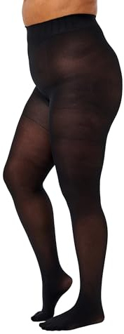 Zizzi Strumpfhose Große Größen Damen 60 DEN - Leicht Durchsigtige Shaping Strumpfhose mit Push-Up-Effekt - Weiches Material aus Hoher Qualität - Polyamid/Elastan