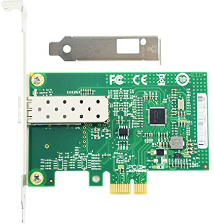 Scheda di rete a fibra ottica I210-F1/1SFP del server da tavolino di SFP di gigabit PCIE X1 del chip I210AS