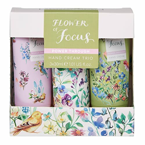 Heathcote & Ivory Handcreme, 3 x 30 ml, Duft mit ätherischen Ölen, Handfeuchtigkeitscreme, Sheabutter, Reisegröße, passt in Tasche und Kulturbeutel, vegan und tierversuchsfreundlich, Beauty-Geschenk