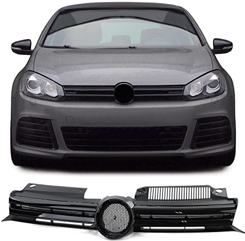 Calandre de sport noire brillante pour VW Golf 6 Limo Variant Cabriolet 08-13