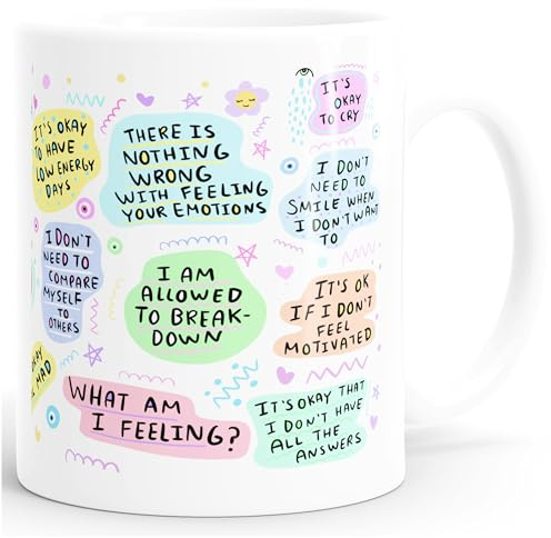 MoonWorks® Kaffee-Tasse Motivation Affirmation Sprüche Motivationsgeschenke lustig Kollegen Mutmacher Weiss standard