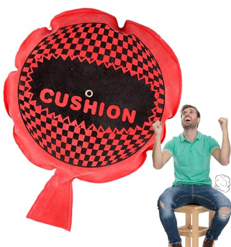 Auto Gonflant Coussin Péteur, Coussin Péteur Autogonflant Jouet Enfant Adultes Farts Jouet Prank Autogonflant, Farts Auto gonflant, Sons De Farces, Sac De Farces D'Halloween Pour La Journée