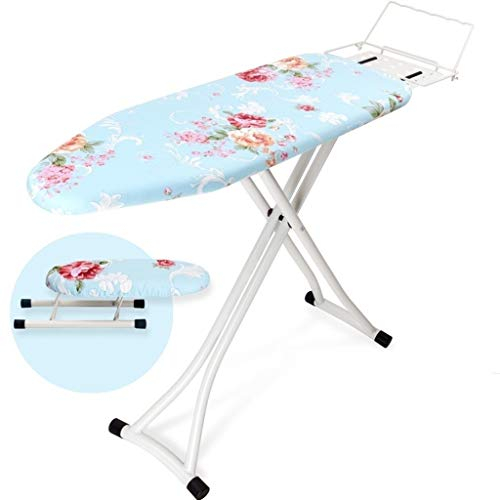ASHILD Herramienta de Limpieza Herramientas de Planchado Tabla de Planchar de Altura Ajustable, Almohadilla de algodón de Doble Capa Tabla de Planchar Tabla de Planchar cómoda y Transpirable Lavand