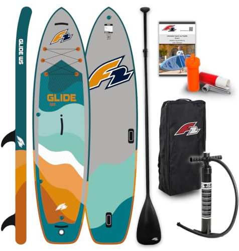 F2 SUP Stand Up Paddle Board Glide WS 10'2''/10'8/11'7 wählbar Petrol
