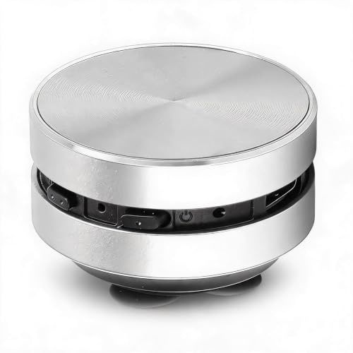 Sxhlseller Haut parleurs à Conduction Osseuse Ultra Mini, Transformez n'importe Quoi en Haut Parleur, Basse Stéréo Portable, Petit Haut Parleur sans Fil avec Ventouse pour la Maison et Les
