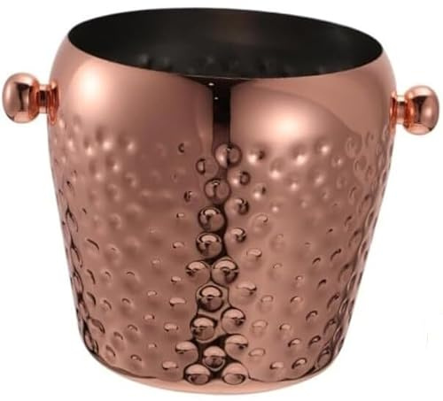 Secchiello per il ghiaccio Secchiello per il vino, 3pz Secchiello for ghiaccio Porta ghiaccio Vasca da bagno portatile Moscow Mule Tazza di rame Refrigeratore Secchio di raffreddamento Vasca da bagno